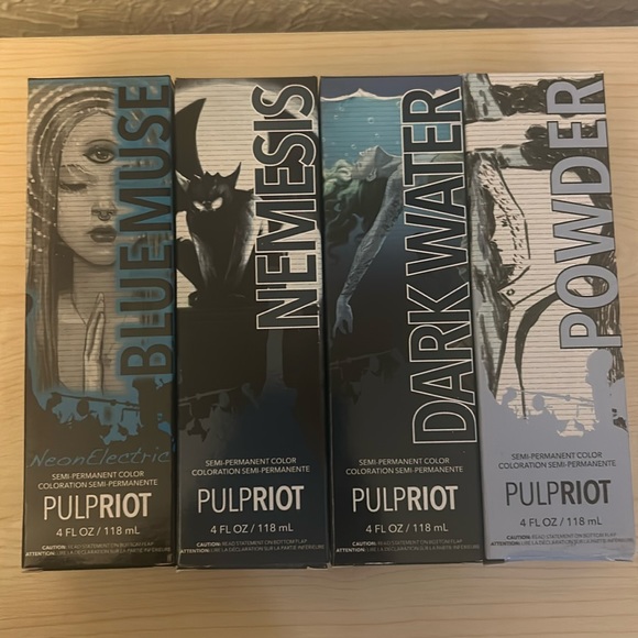 Pulp riot blue direct dye hair color no developer needed - Picture 1 of 5